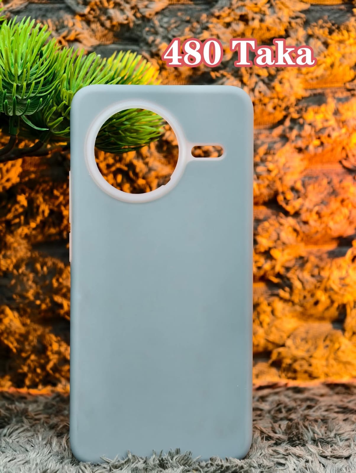 Liquid Silicon Back Cover For Redmi k80